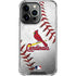 MLB St. Louis Cardinals Game Ball iPhone 15 Pro Clear Case